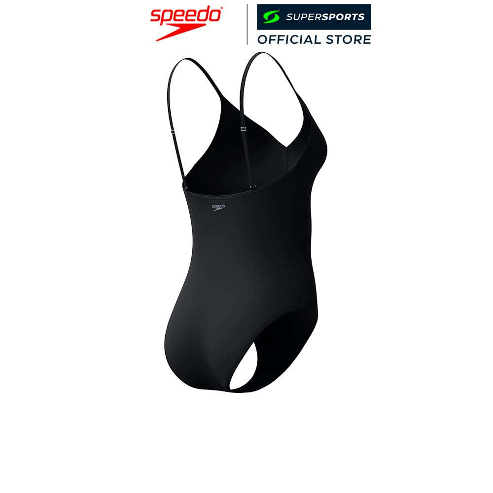 SPEEDO Solid V-Neck ชุดว่ายน้ำผู้หญิง — صورة 4