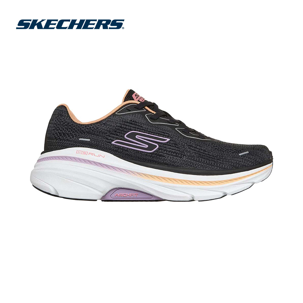 Skechers สเก็ตเชอร์ส รองเท้าวิ่งผู้หญิง Women GOrun Max Cushioning Arch Fit 2.0 Running Shoes - 128964-BKMT (latest)