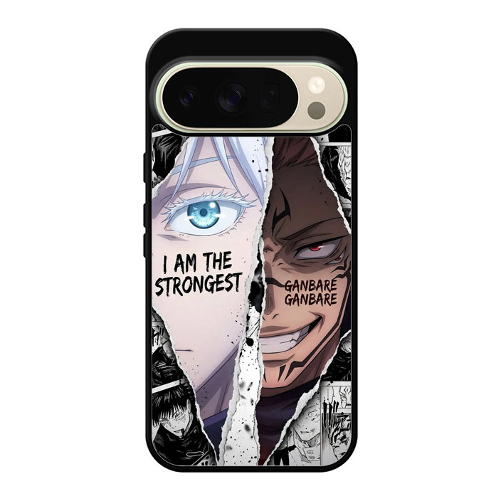 Case Casing Softcase Hybrid Google Pixel 10 9 9A 8 8A 7 7A 6 6A 5 5A 4 4A Pro XL Gojo vs Sukuna Spli