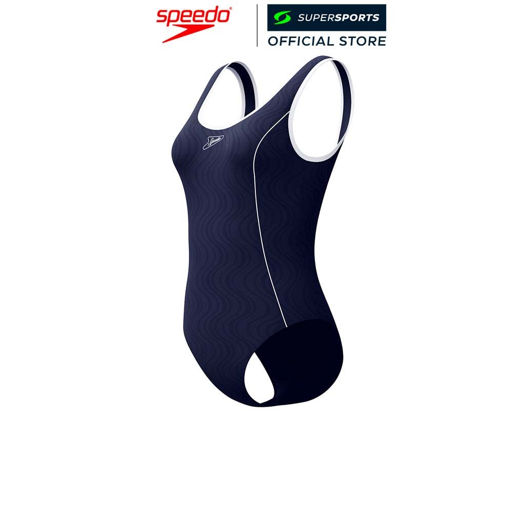 SPEEDO Texture Bound Scoop One Piece ชุดว่ายน้ำผู้หญิง