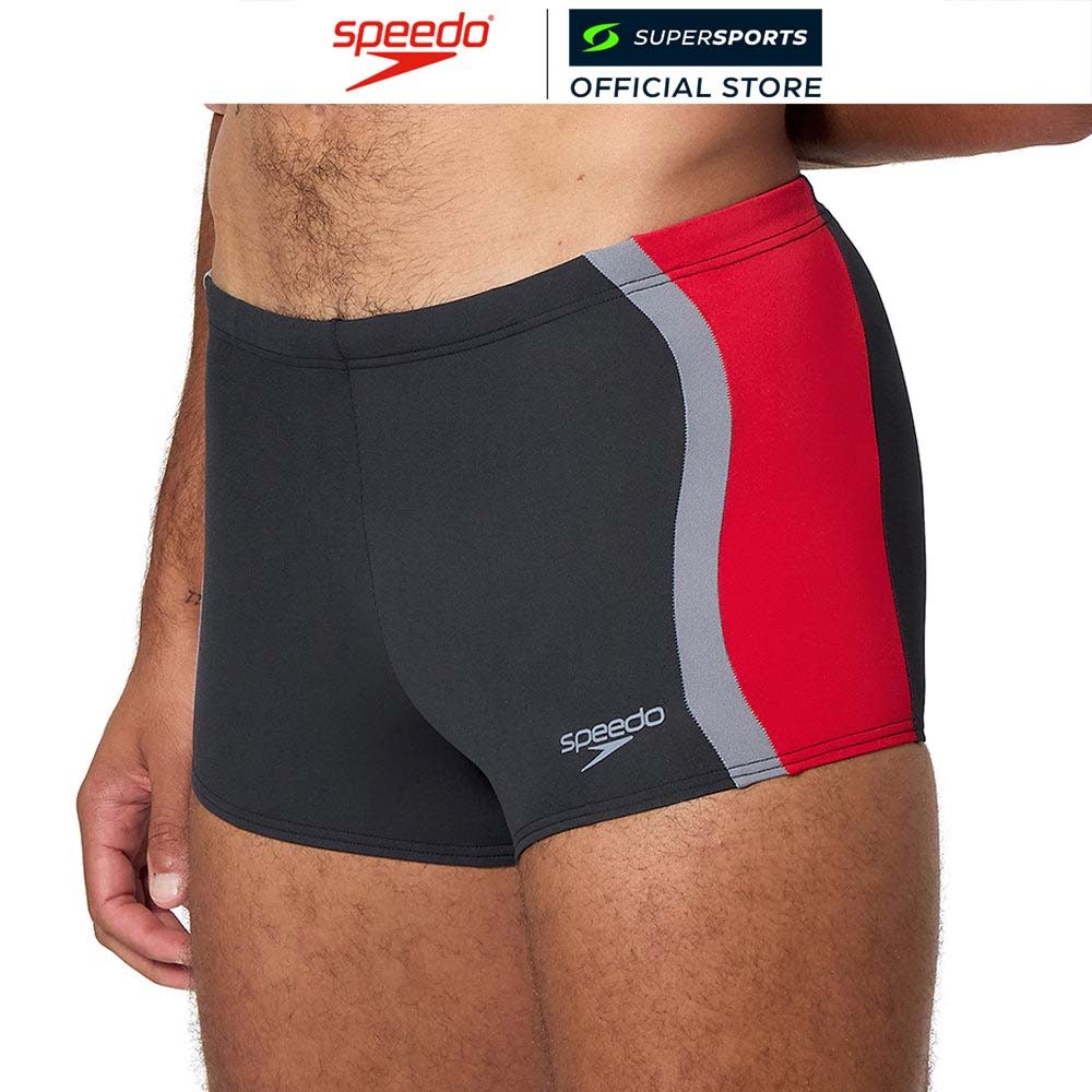 SPEEDO Solid Splice Aquashort กางเกงว่ายน้ำขาสั้นผู้ชาย