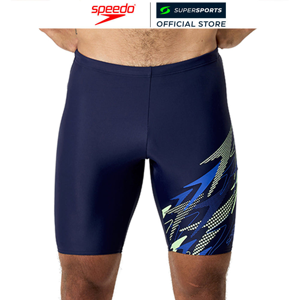 SPEEDO Medley Logo Jammer กางเกงว่ายน้ำขาสั้นผู้ชาย