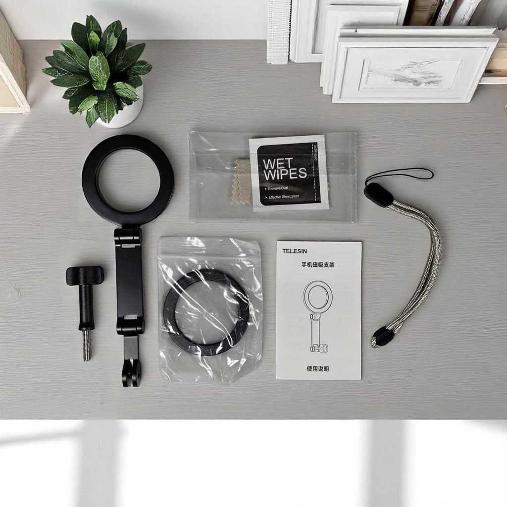 TELESIN MAGNETIC SMARTPHONE MOUNT สําหรับสร้อยคอสายรัด TELESIN - P7-MB-01