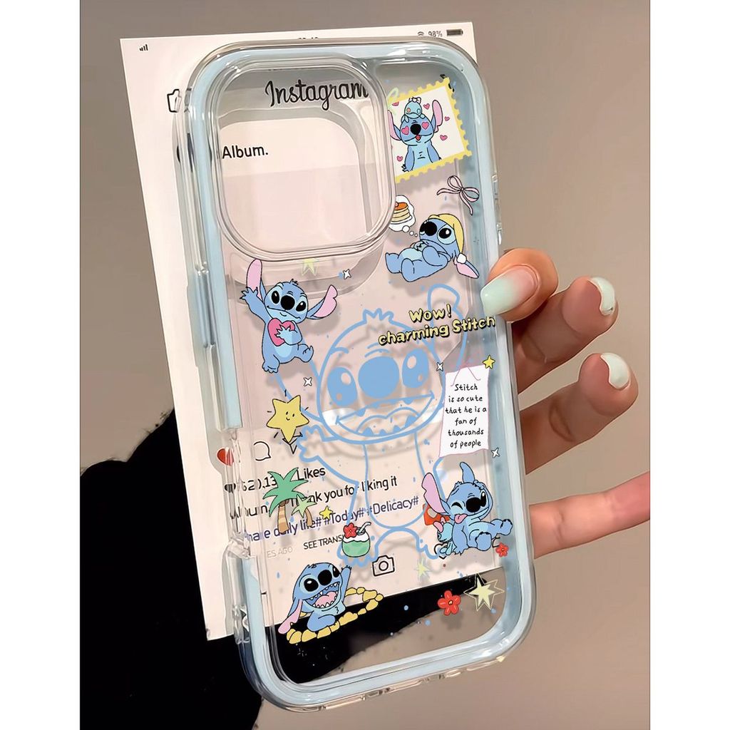 [Infinite Case] Stitch Cartoon Casing Hp Infinix Hot 60 Pro Plus Smart 10 Hot 60I Hot 60 Softcase Ck