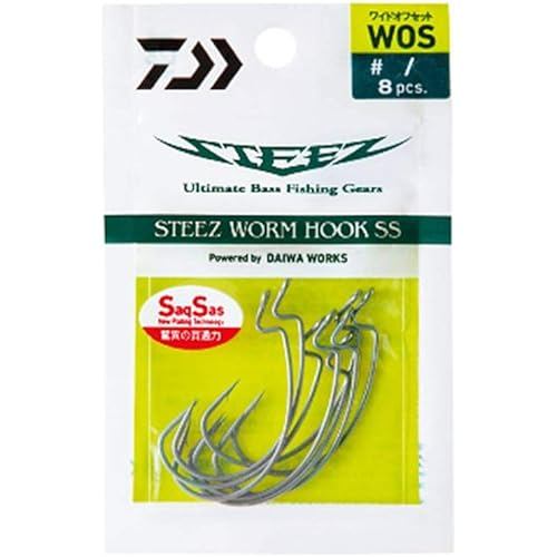 DAIWA Bass Worm Hook 1 Wide Offset Steed Suxus Fishing