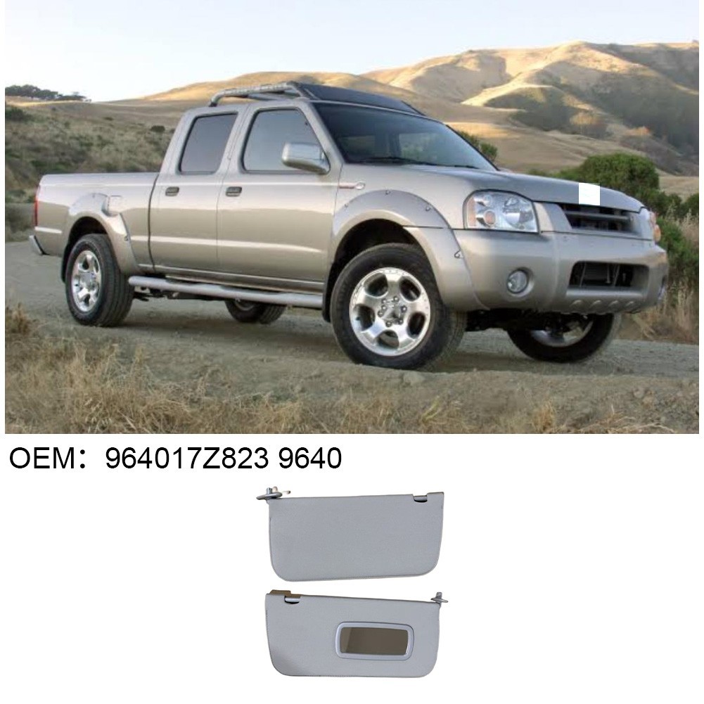 ที่บังแดด Sun Visor 2PCS 964017Z823 964007Z823 สําหรับ Nissan สําหรับ Frontier 1998-2004