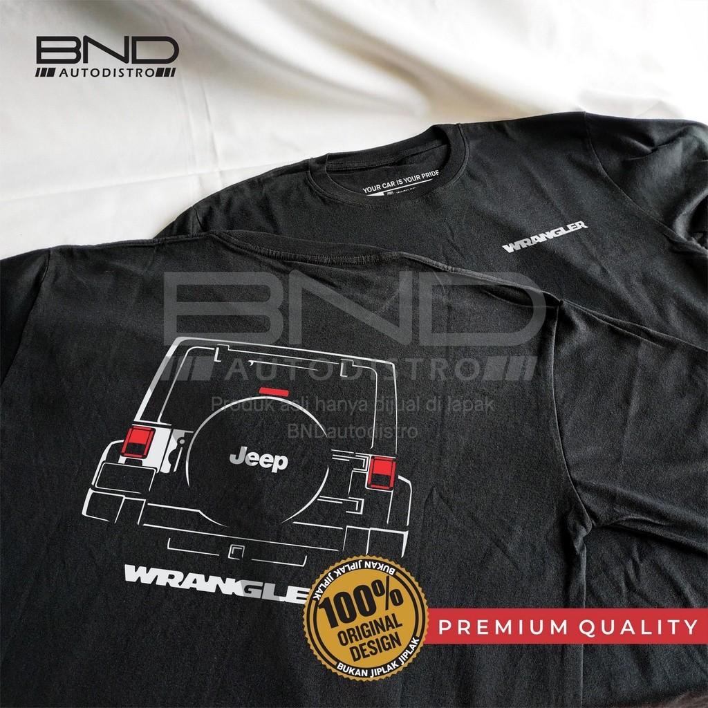 เจอร์ซีย์เสื้อยืด Jeep Wrangler