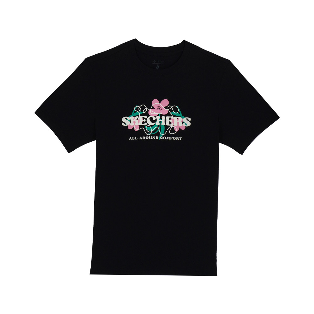 Skechers สเก็ตเชอร์ส เสื้อยืดแขนสั้นยูนิเซ็กส์ Unisex Short Sleeve Tee - SL325U595-0018