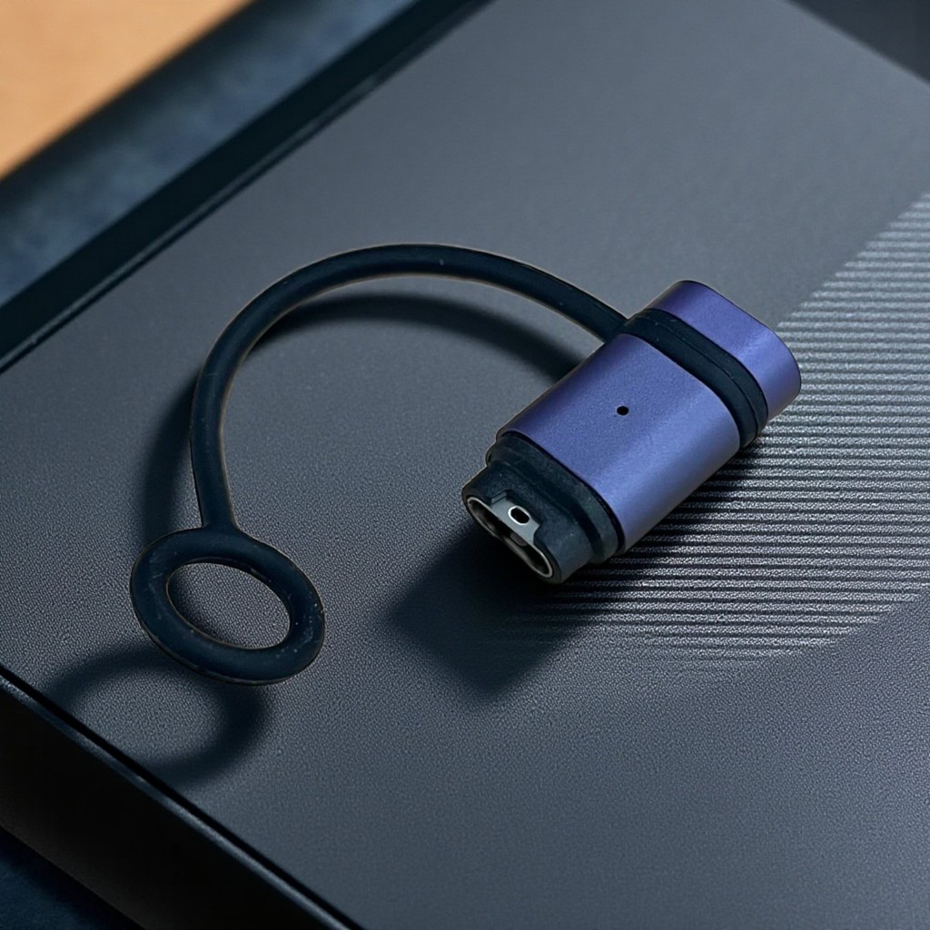HUXUAN อะแดปเตอร์ชาร์จแม่เหล็ก USB Type C สําหรับ Garmin Fannix 7 6S - HX12