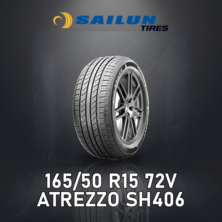 ยางรถยนต์ SAILUN 165/50R15 Atrezzo SH406 72V ยางใหม่ ปี2026 ราคาต่อเส้น