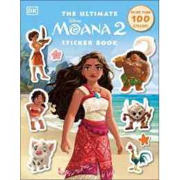 Disney Moana 2 Ultimate Sticker Book (Ultimate Sticker Book) [Paperback]