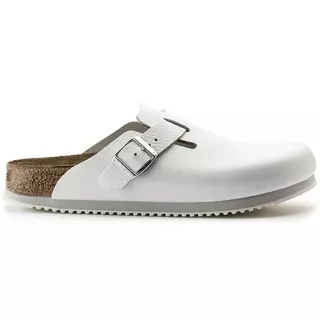 Birkenstock รองเท้าแตะ Unisex รุ่น Boston SL NL White - 60134 (regular)
