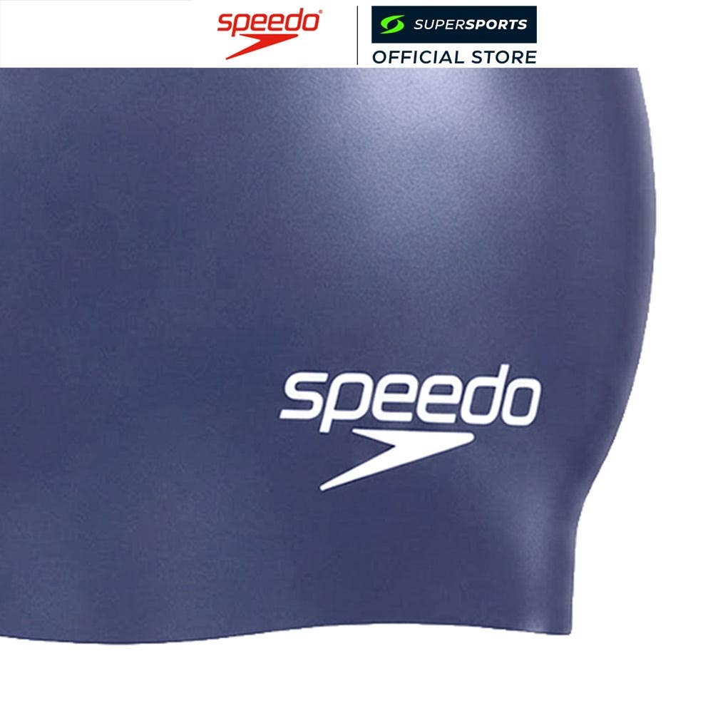 SPEEDO قبعة سباحة سيليكون للكبار — صورة 3