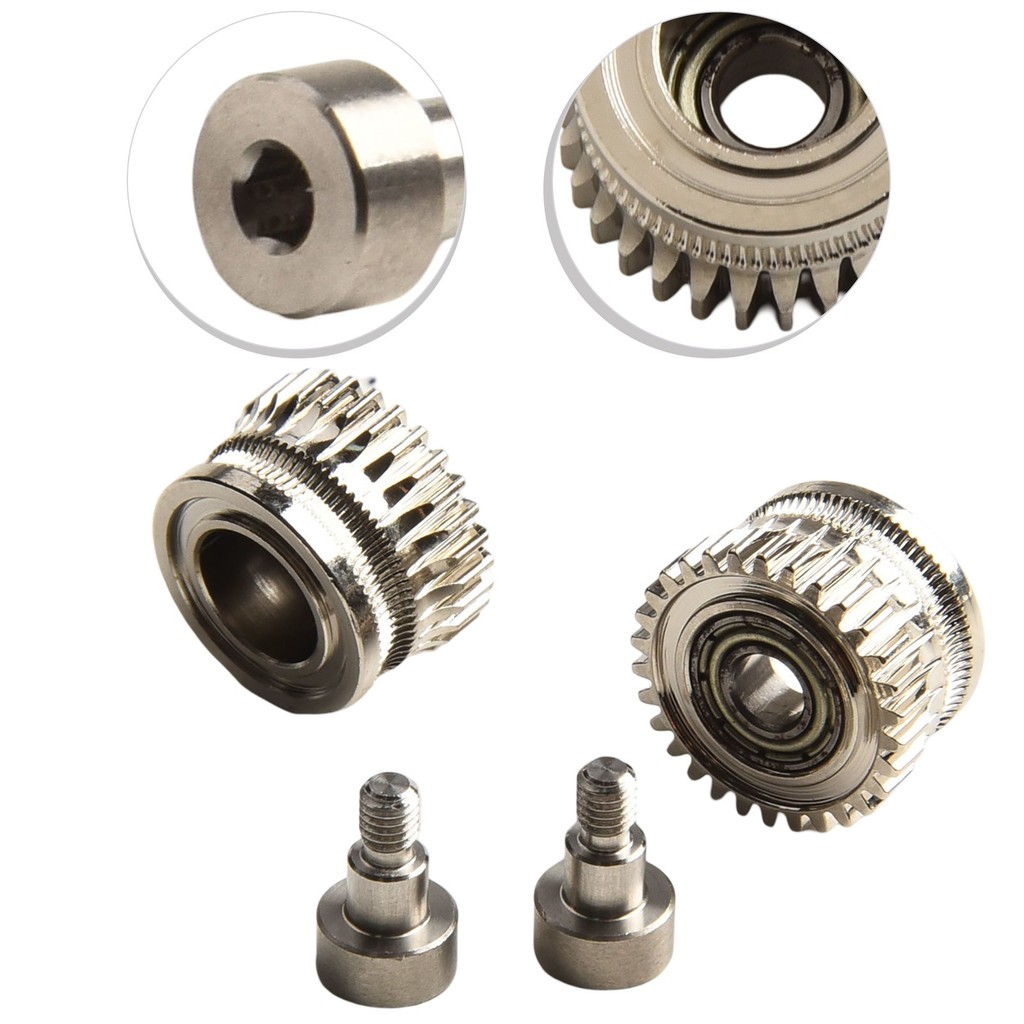 SWTDRMNickelเคลือบชุบ Extruder Gears KitสําหรับK1,สําหรับK1 Max,สําหรับK1C