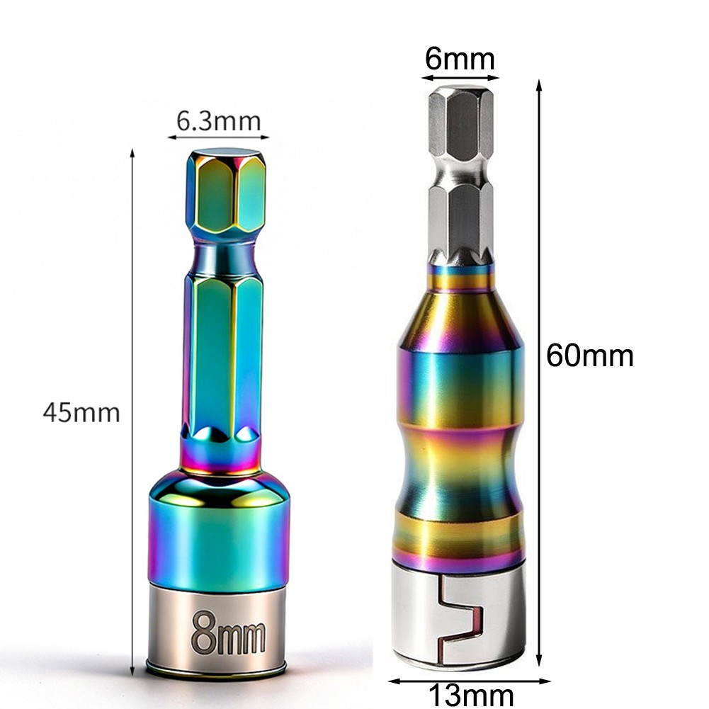 SMT8mm Hex Steel Ball Socket Non Magnetic Quick Release พร้อมก้านสูบ 60 มม.