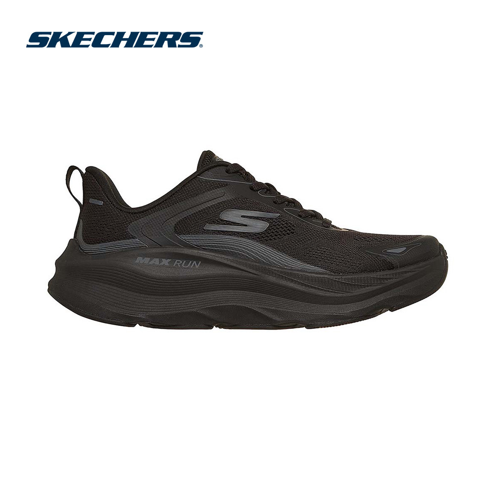 Skechers สเก็ตเชอร์ส รองเท้าวิ่งผู้หญิง Women GOrun Max Run Pacewave Running Shoes - 129202-BBK (latest) — صورة 3