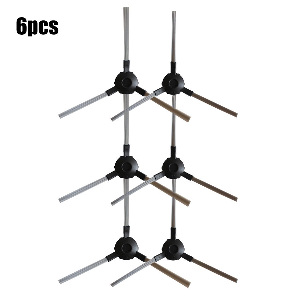 [HOT] แปรงด้านข้าง 6 ชิ้นสําหรับ i380, สําหรับเครื่องดูดฝุ่นหุ่นยนต์ i30,H38, i70,i780,i980,H78,H58