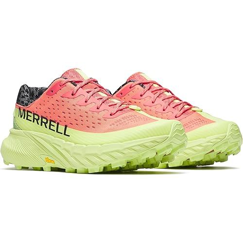 MERRELL AGILITY PEAK 5 Women s BLOSSOM/MANTIS 25.0 cm 2E Trail Running Shoes
