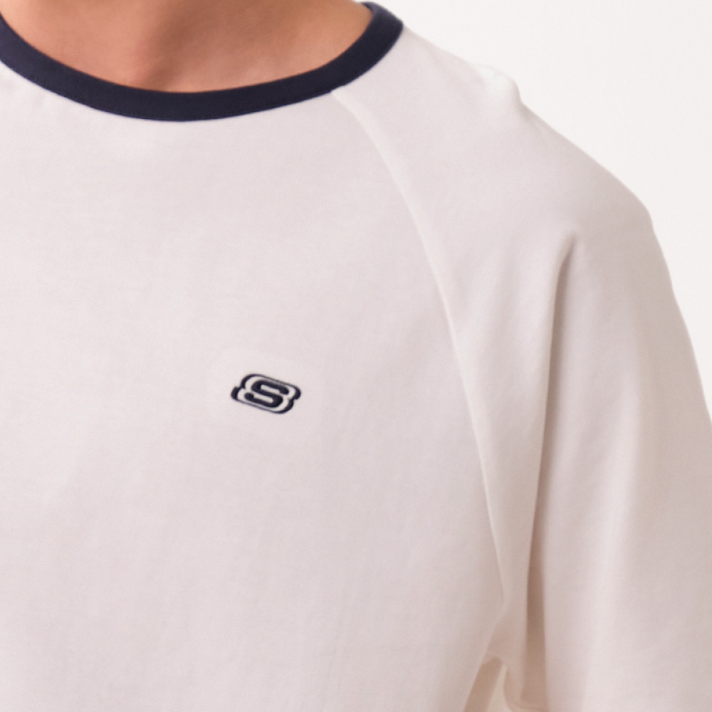 Skechers สเก็ตเชอร์ส เสื้อยืดแขนสั้นผู้ชาย Men Skechers Authentic Iconic Short Sleeve Tee - SL226M232-00QF (latest) — صورة 4