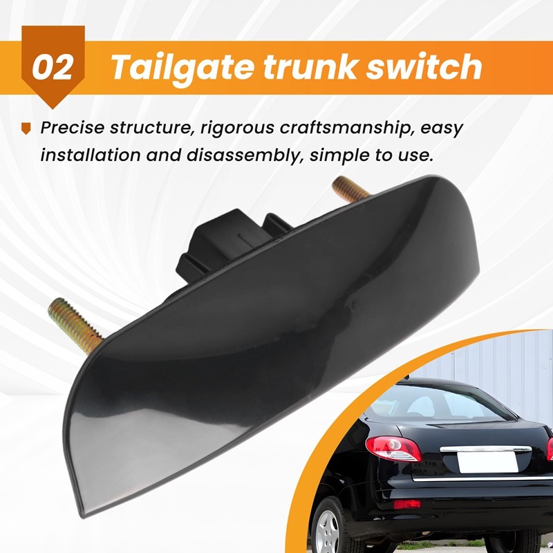 Tailgate Trunk สวิทช์กระเป๋าเดินทางสวิทช์ 8726Q8 สําหรับ Peugeot 206/207/307 Citroen C2/C4/C5/Elysee