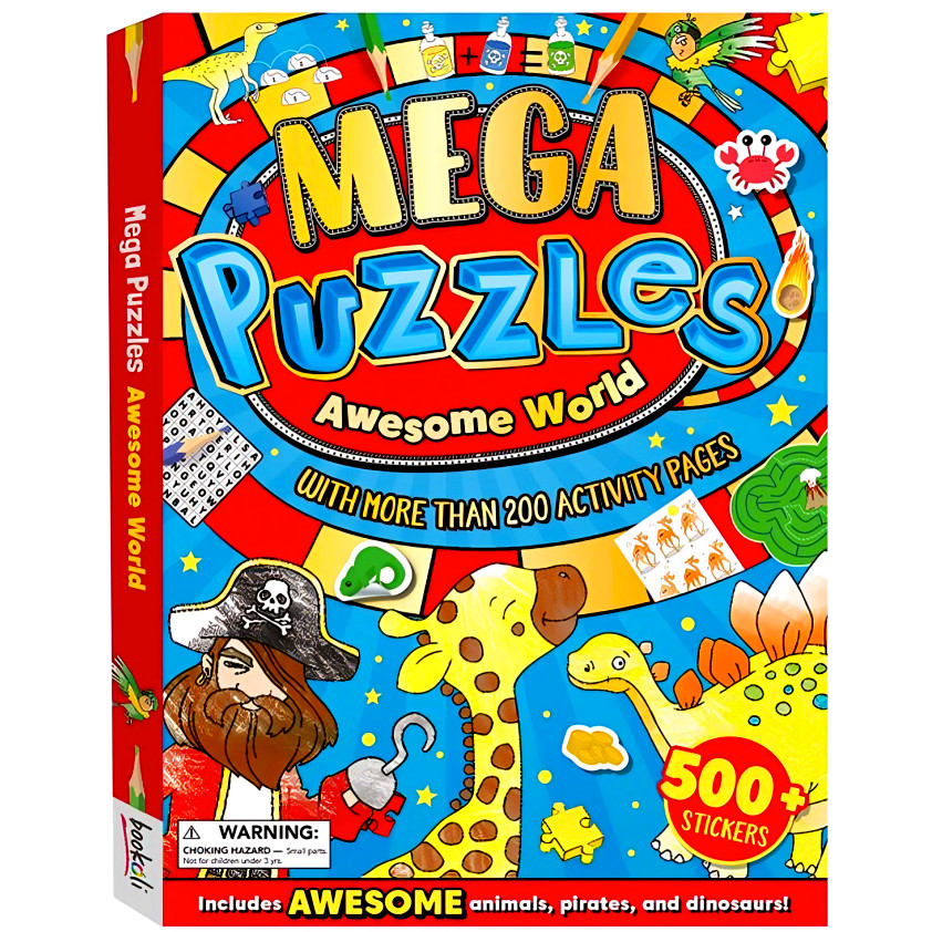 (BX) MEGA PUZZLES BUMPER BOOK: AWESOME WORLD