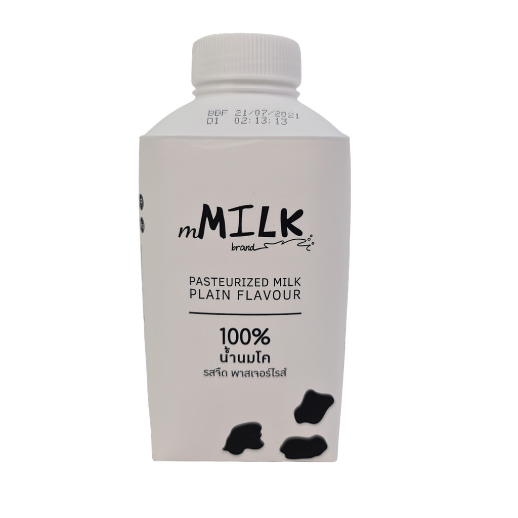 [0224719] M Milk นมสดพาสเจอร์ไรส์ รสจืด 430 M เอ็มมิลค์ นมพาสเจอร์ไรส์ รสจืด 430 มล.