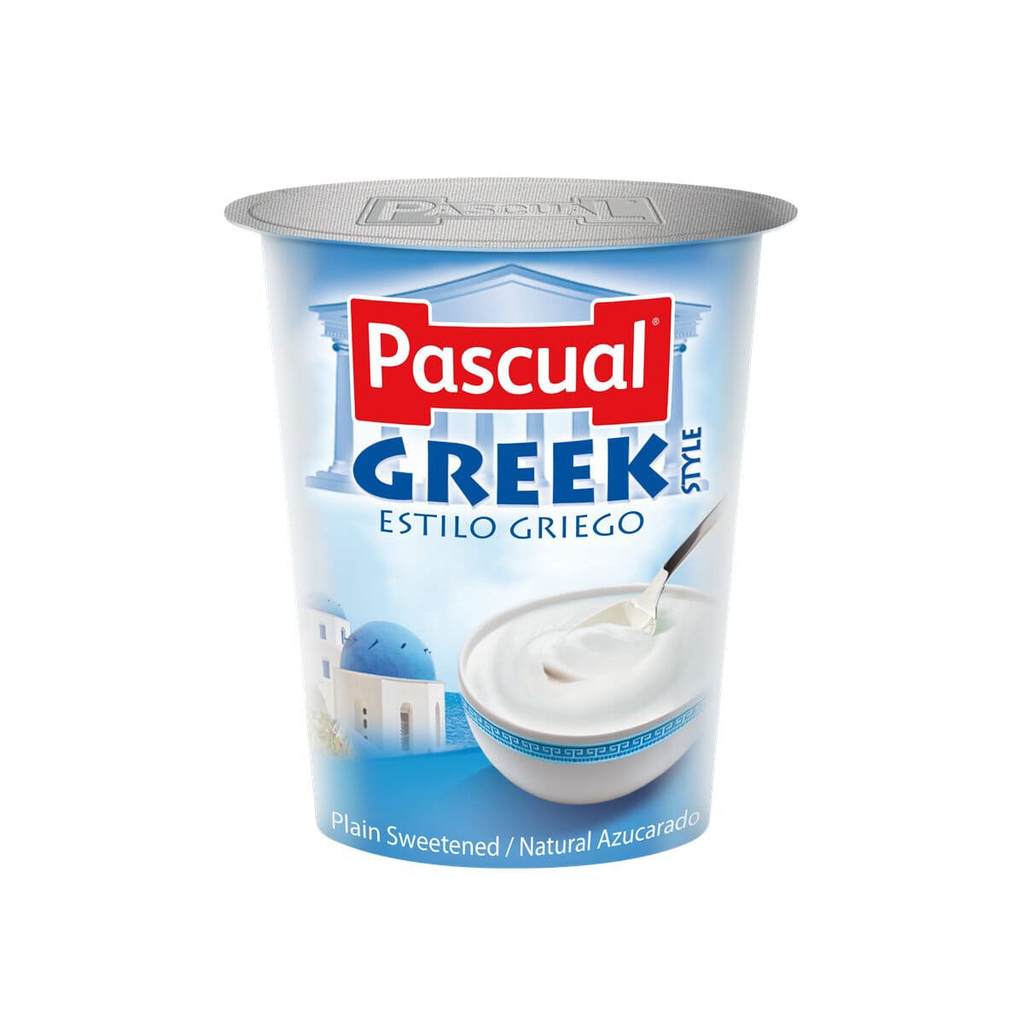 [8410128120979] Pascual Greek Plain Sweetened 120G ปาสควาล กรีนโยเกิร์ต รสหวาน