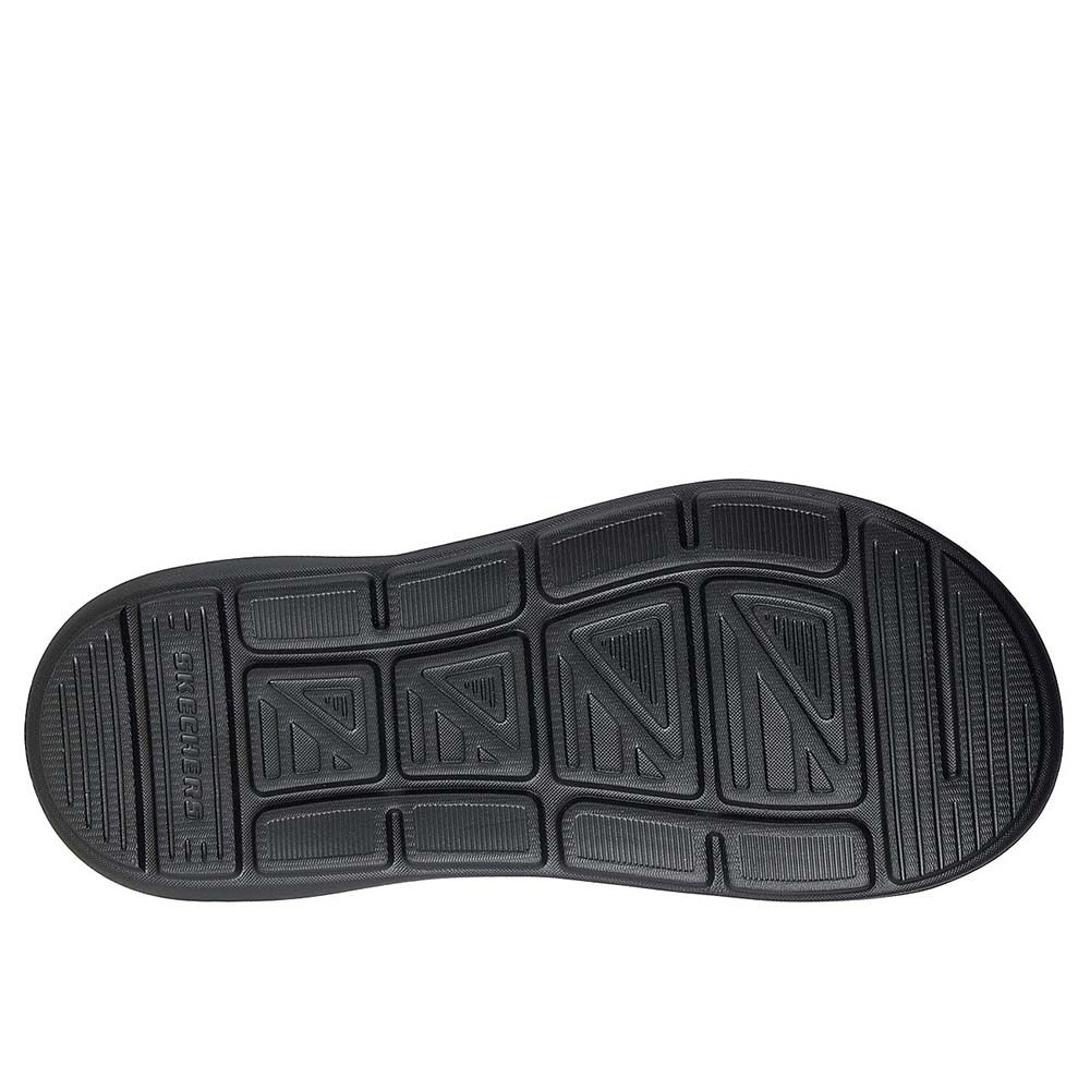 Skechers สเก็ตเชอร์ส รองเท้าแตะผู้ชาย Men USA Sargo Denal Sandals - 205627-BBK (latest) — صورة 5