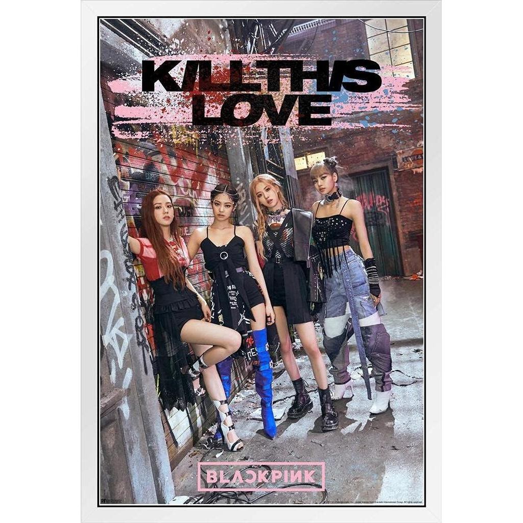 โปสเตอร์ Blackpink Kill This Love Blackpink Mercise Rose Lisa Jisoo Jennie Kpop Merch อัลบั้ม Kpop R
