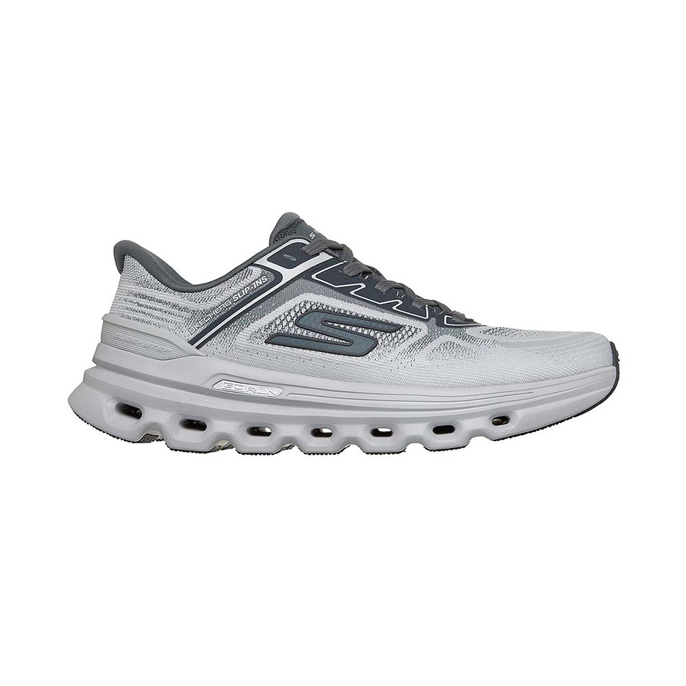 Skechers สเก็ตเชอร์ส รองเท้าวิ่งผู้ชาย Men Slip-Ins GOrun Glide-Step Arch Fit Running Shoes - 221120-GRY (latest) — صورة 8