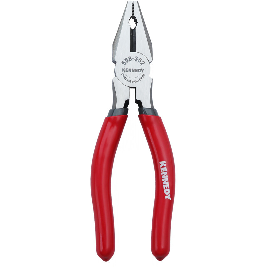 KENNEDY คีมปากจิ้งจก มีใบตัดในตัว ขนาด 6 นิ้ว (Combination Plier) รหัส KEN5583520K