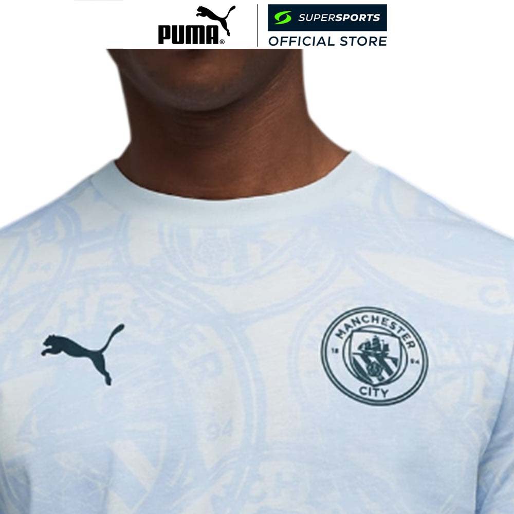 PUMA Manchester City FtblCulture Printed เสื้อยืดผู้ชาย — صورة 5