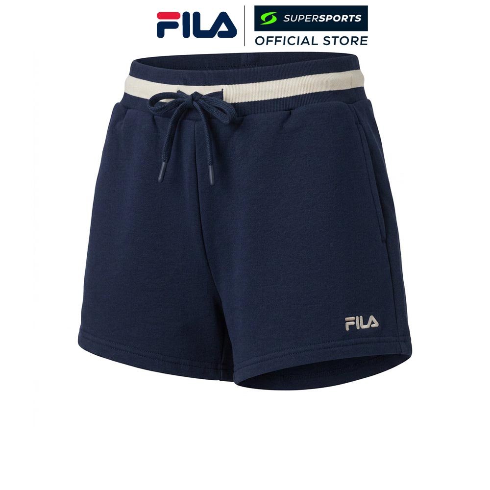 FILA Blue กางเกงลำลองขาสั้นผู้หญิง