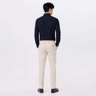 John Henry เสื้อเชิ้ตผู้ชายแขนยาว ทรงเข้ารูป รุ่น JH S426MSLSM14 - สีกรมท่า