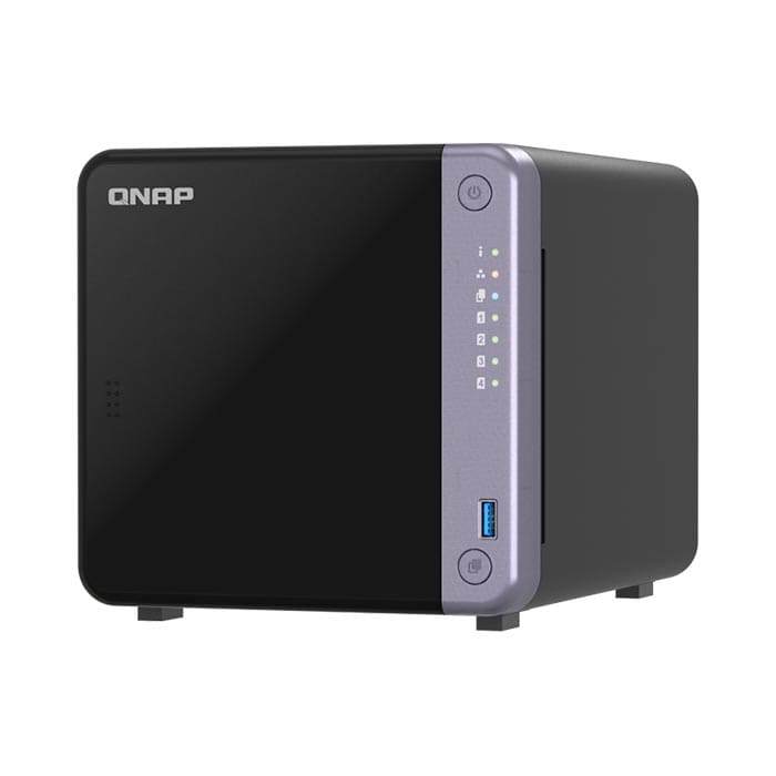 อุปกรณ์จัดเก็บข้อมูล NAS Storage NAS “QNAP” 4-core 2.0GHz/4GB/4-Bay