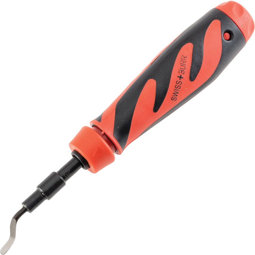 SWISSTECH ใบลบคม 5 ชิ้นชุด (Deburring Tool) รหัส SWT1095050E