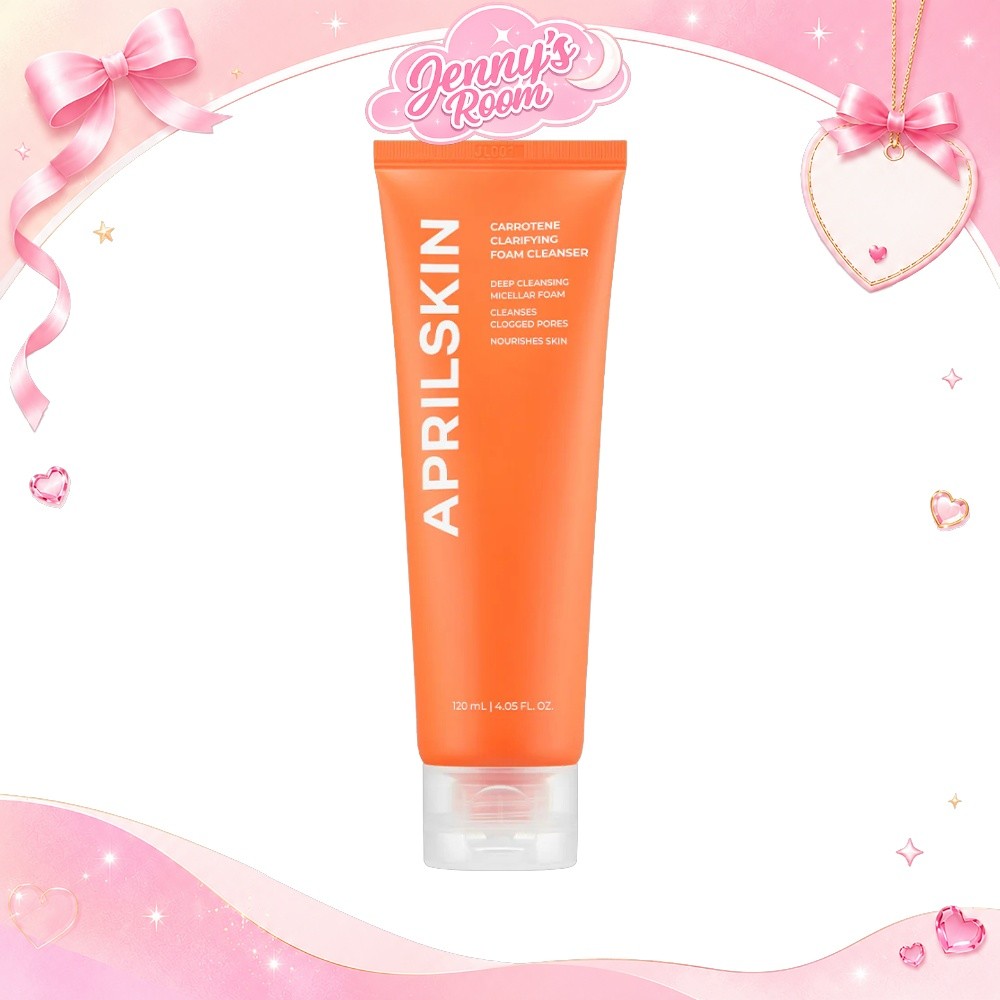 Aprilskin Real Carrotene Acne Foam Cleanser 120ml | ส่งจากเกาหลี