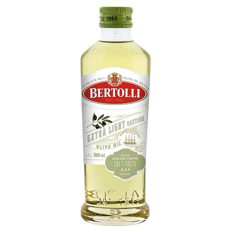 [0057821] Bertolli Extra Light Tasting Olive Oil 500ml เบอร์ทอลลี่ น้ำมันมะกอกเอ็กซ์ตร้าไลท์