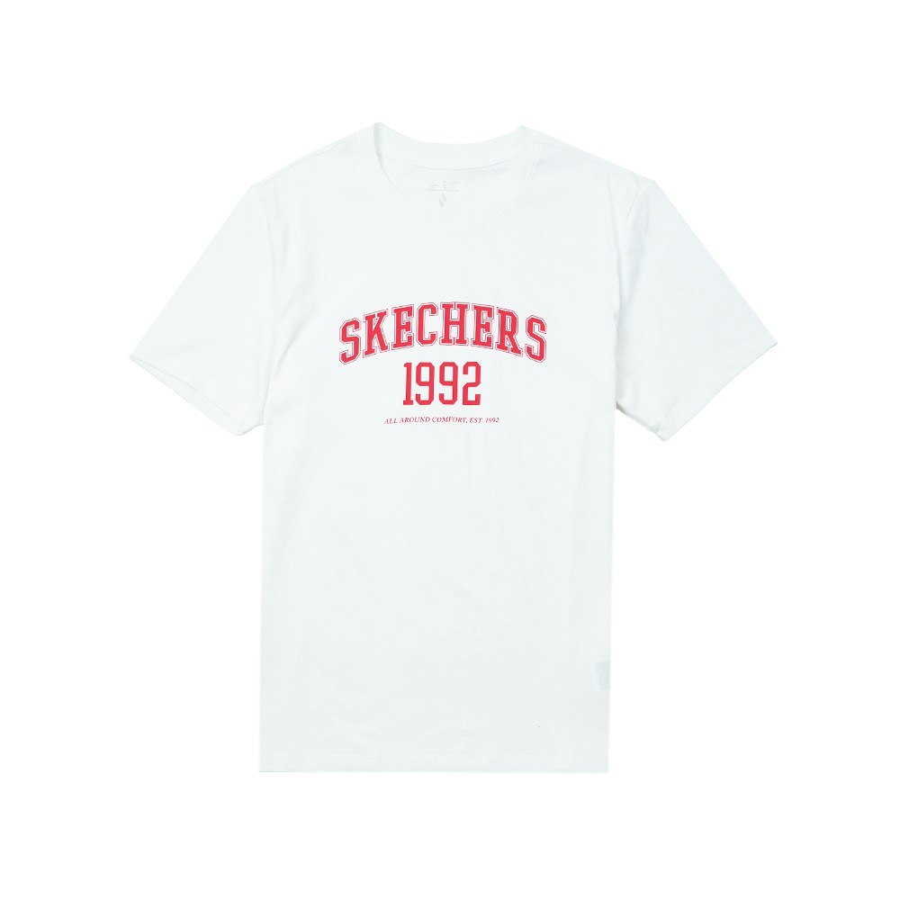 Skechers สเก็ตเชอร์ส เสื้อยืดแขนสั้นยูนิเซ็กส์ Unisex Short Sleeve Tee - SL225U582-00QF