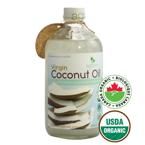 Agrilife Organic Virgin Coconut Oil 450Ml น้ำมันมะพร้าวสกัดเย็นออร์แกนิค ตราอะกรีไลฟ์