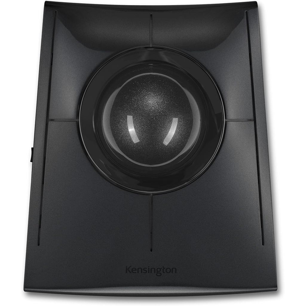 Kensington SlimBlade Pro EQ Trackball สีขาว Bluetooth 2.4GHz มีสาย 4 ปุ่ม K72084JP ของแท้นำเข้าจากญี่ปุ่น