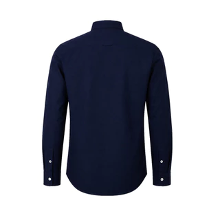 John Henry เสื้อเชิ้ตผู้ชายแขนยาว ทรงเข้ารูป รุ่น JH S526MSLSM14 - สีกรมท่า