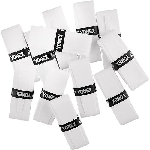 YONEX Wet Super Grip Tape 12 Pack Overgrip AC102-12EX ... White