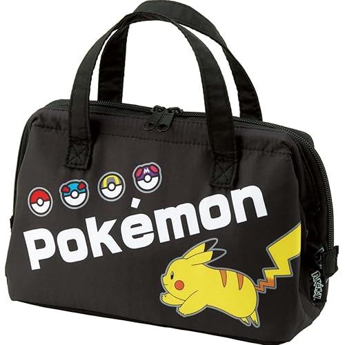 Skater Lunch Bag Insulated Cooling with Clasp for Women Pokemon KGA1-A
