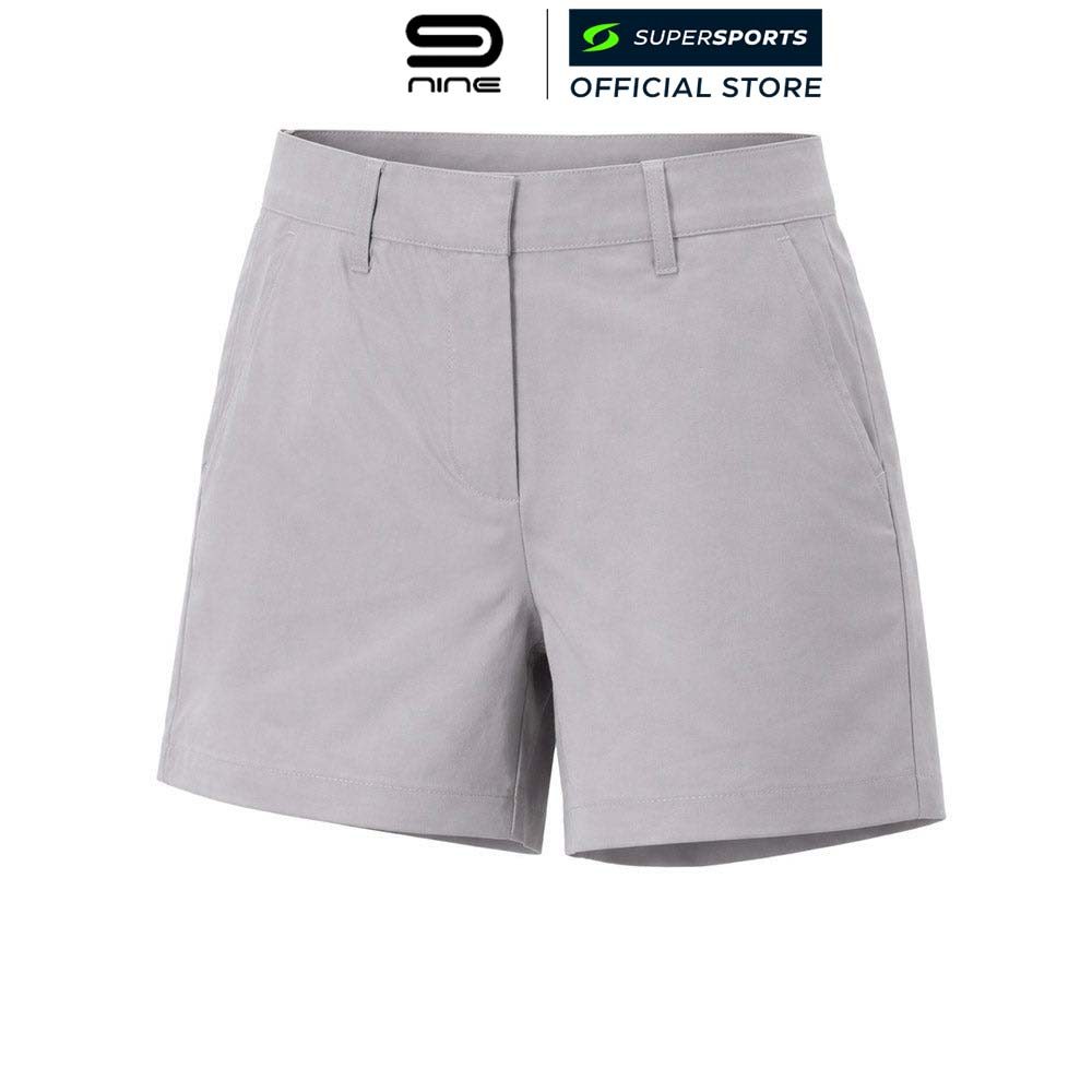 9NINE Grey กางเกงกอล์ฟขาสั้นผู้หญิง