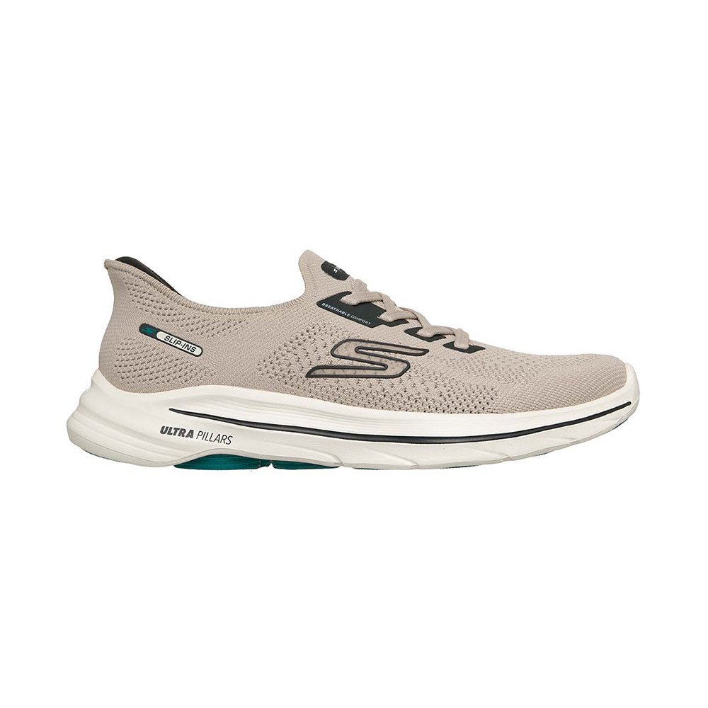 Skechers สเก็ตเชอร์ส รองเท้าผู้ชาย Men Slip-Ins GOwalk 8 Walking Shoes - 216792-TPE Air-Cooled Goga Mat (latest) — صورة 8