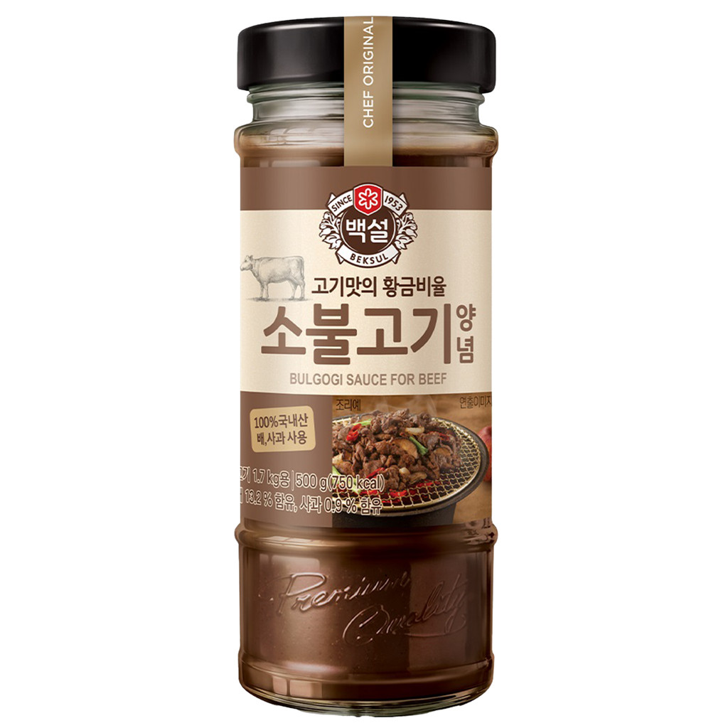 [8801007176369] Bulgogi Sauce For Beef 500G ซอสบูลโกกิสำหรับเนื้อวัว