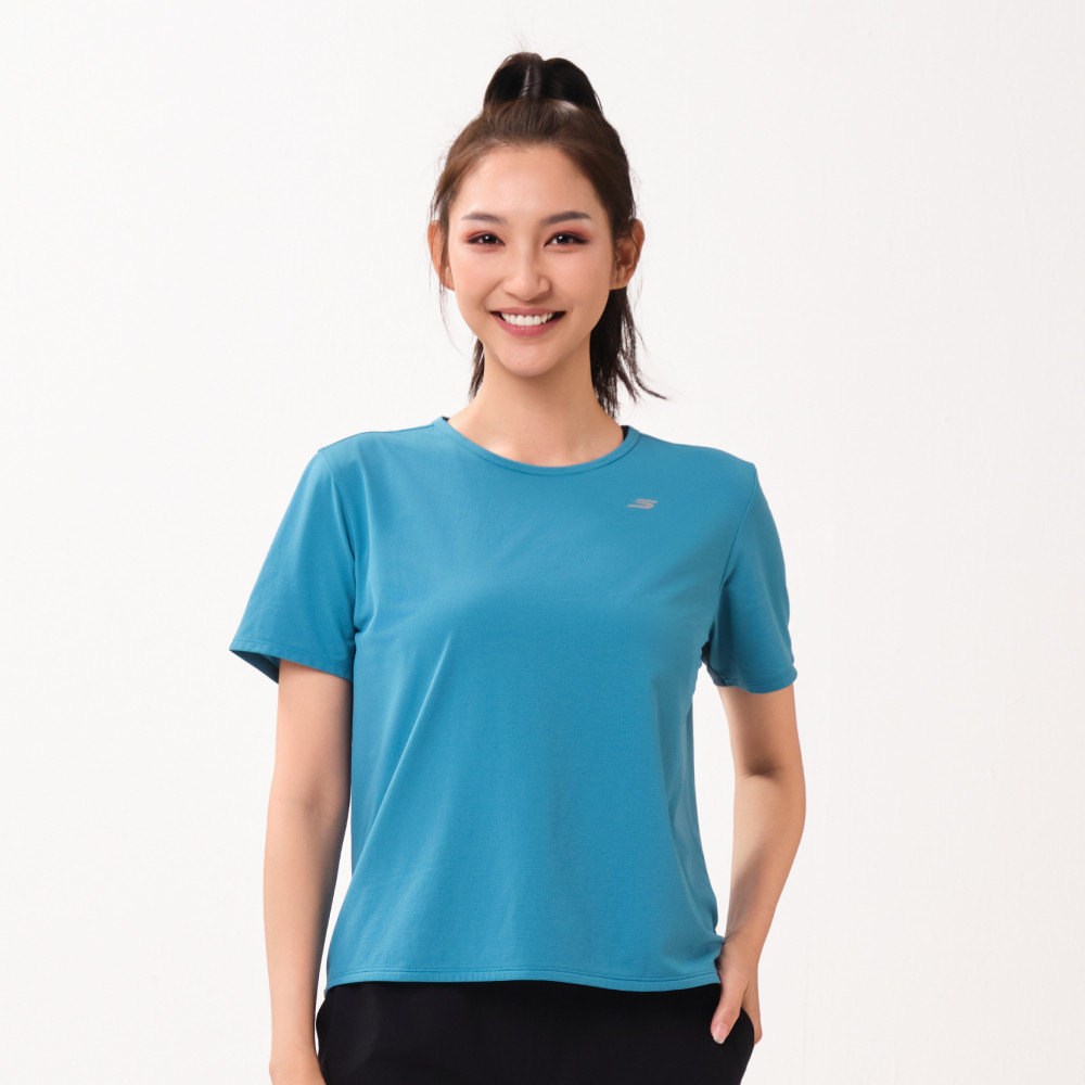 Skechers สเก็ตเชอร์ส เสื้อยืดแขนสั้นผู้หญิง Women Running Performance Short Sleeve Tee - SP226W034-00QR (latest) — صورة 2