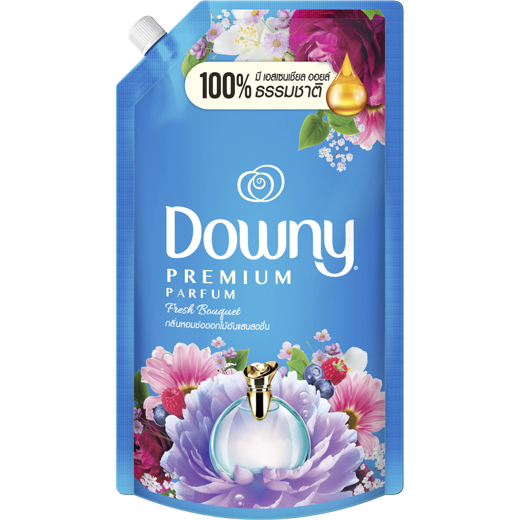 [0240556] Downy Fabric Parfum Softener Fresh Bouquet 1.35L ดาวน์นี่ น้ำยาปรับผ้านุ่มสูตรน้ำหอม พรีเมียม กลิ่นเฟรช บูเกต์