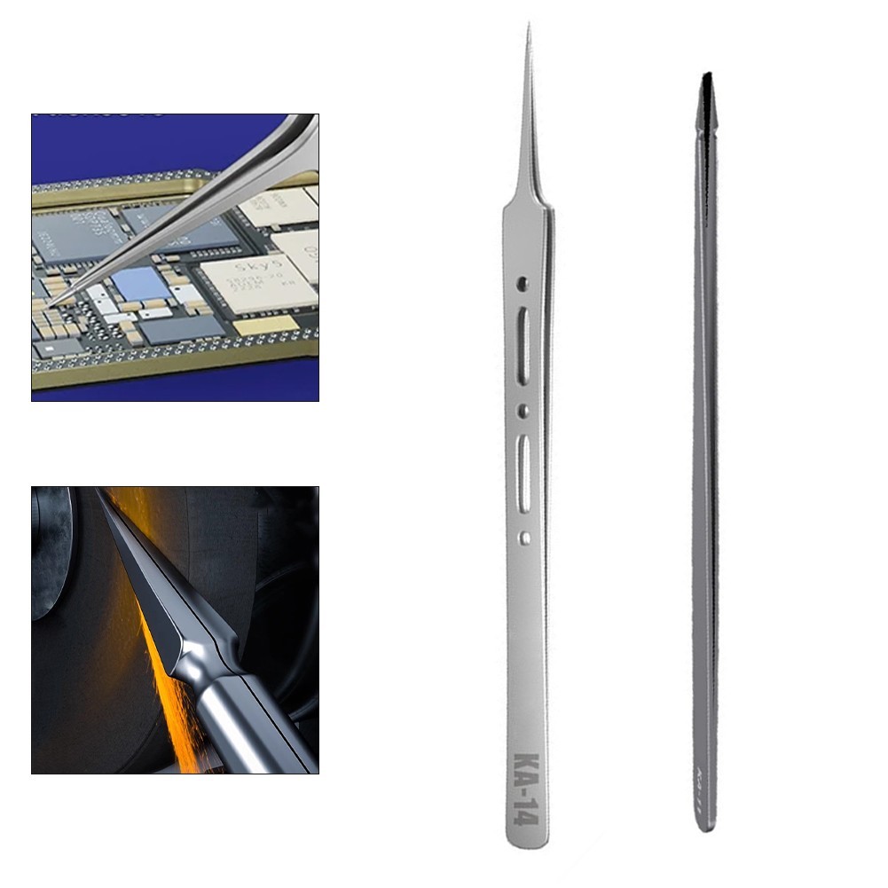 [SP-FY]KA-11 KA-14 แหนบปลายแหลมสําหรับสายไฟบินส่วนประกอบอิเล็กทรอนิกส์ที่มีความแม่นยํา